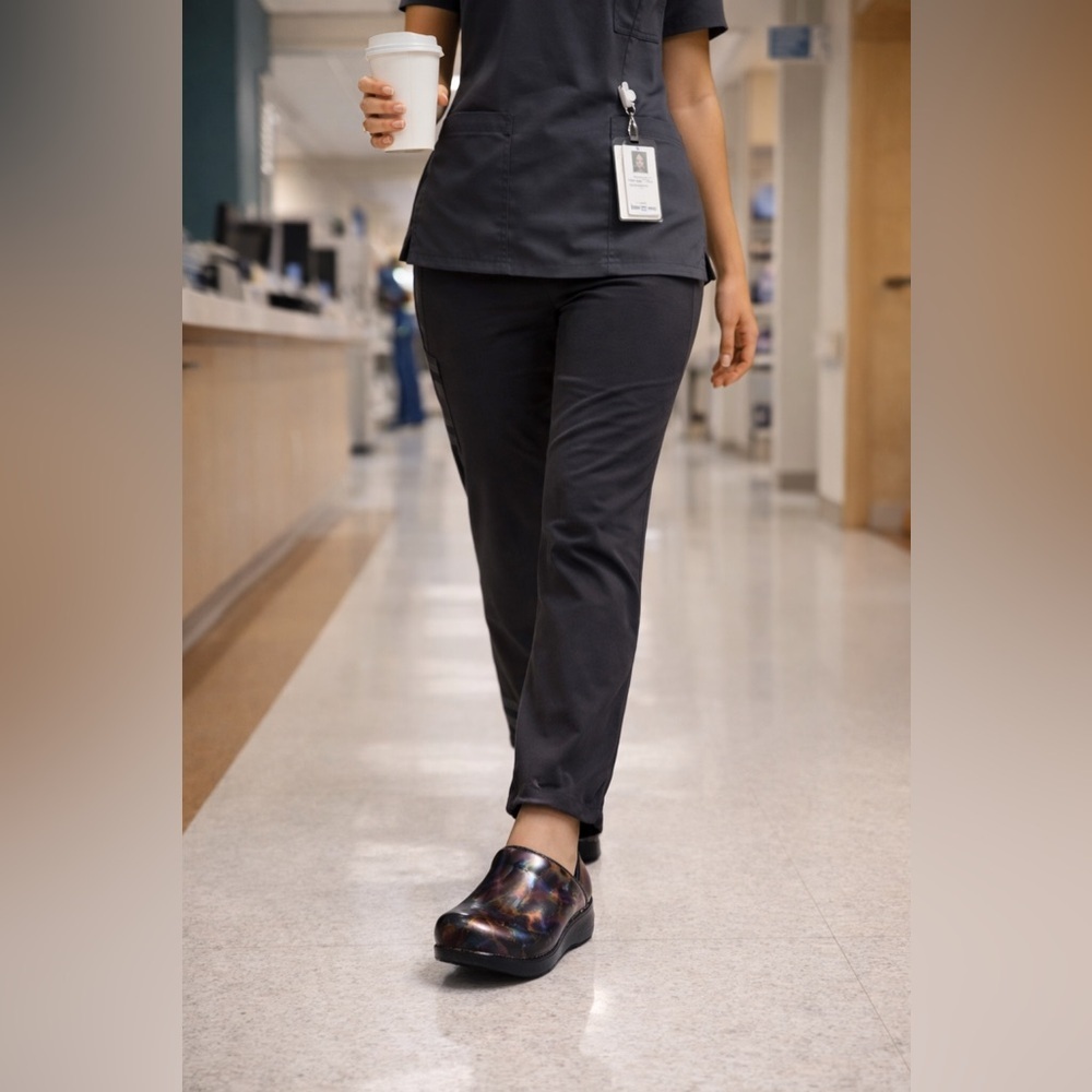 Dansko Nurse Shift Work Clogs | Iridescent Professional Shoes | EU 37
